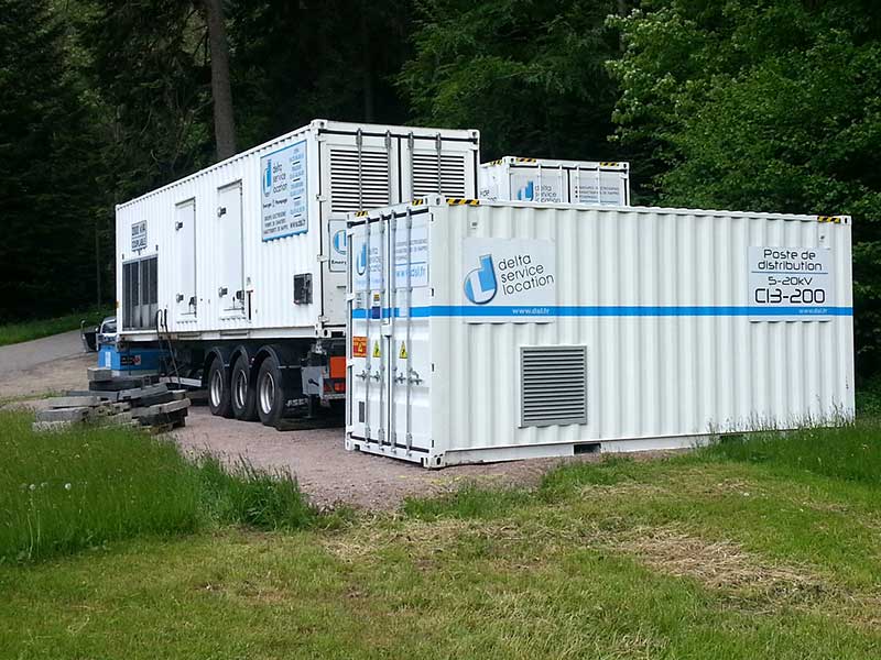 Seconde centrale d'énergie 2 MVA