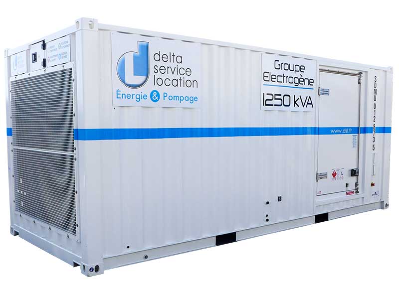 Groupe électrogène 1250 kVA