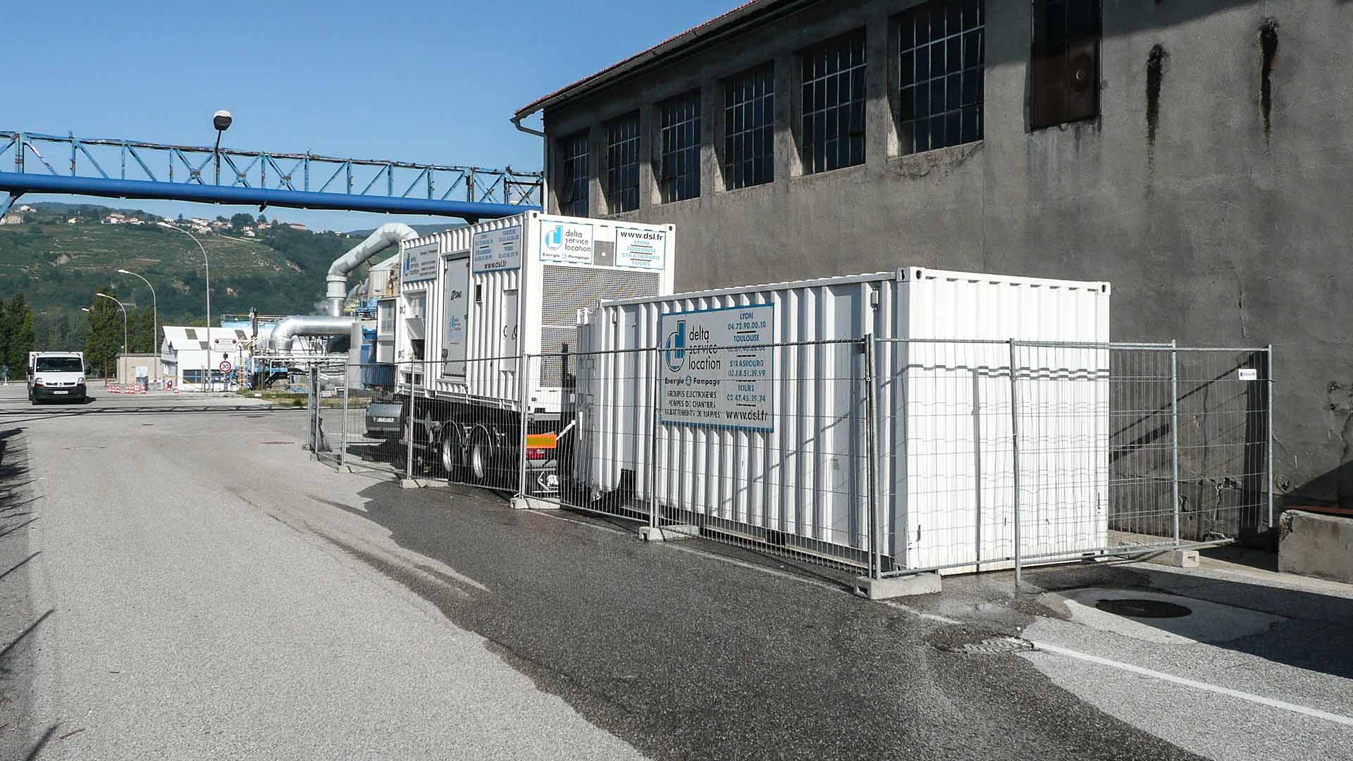 Secours électrique d'un site industriel