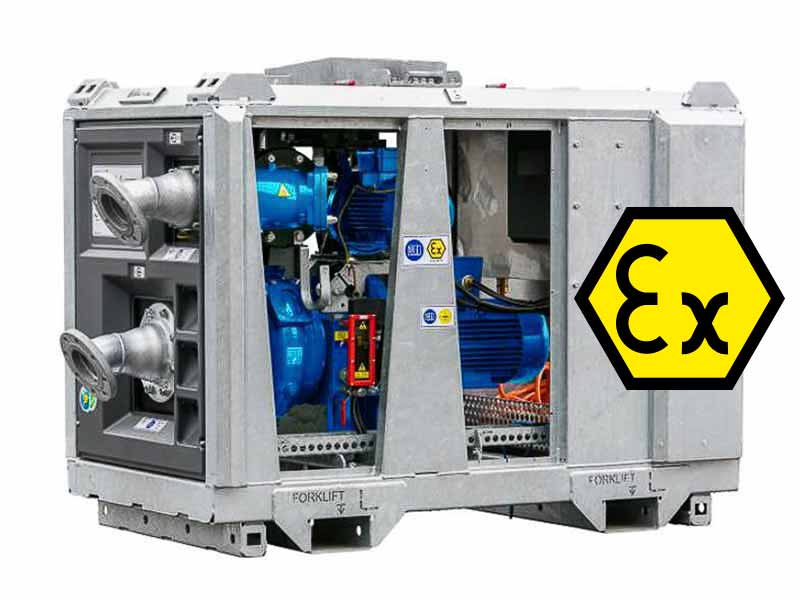 Pompe ATEX de surface BBA BA 150E D285