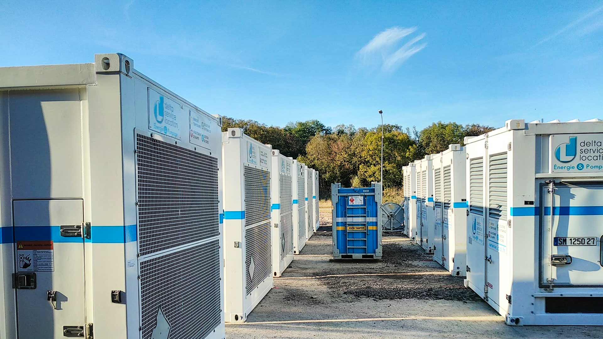 Centrale de groupes électrogènes 1250 kVA