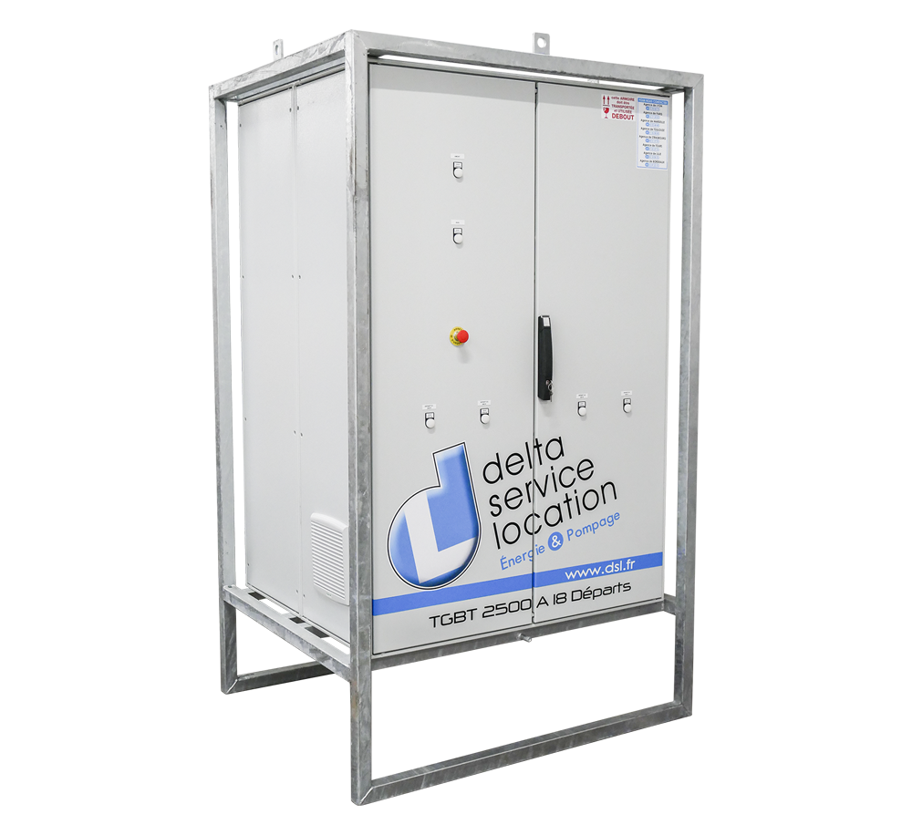 Armoire TGBT 2500A détourée